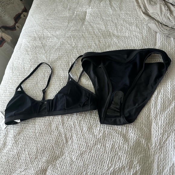 Cupshe Unworn high waisted charcoal bikini - Picture 3 of 5